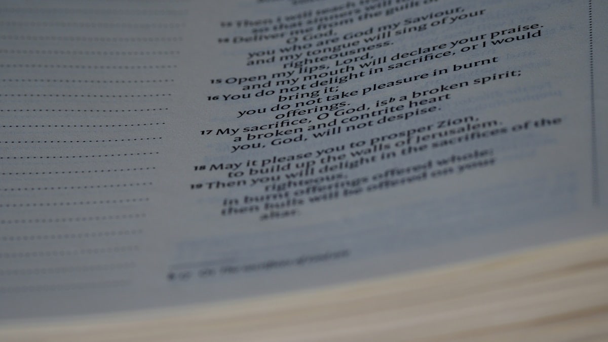 close up, bokeh, macro, blur, blurred background, close focus, bible, old testament, hebrew bible, christian, judaism, history, text, reading, bible study, devotions, text, NIV, New International Version, type, typography, canon, christianity, holy scripture, holy bible, scripture, old testament, hebrew bible, תְּהִלִּים, psalms, psalter, ketuvim, writings, tanakh, king david,